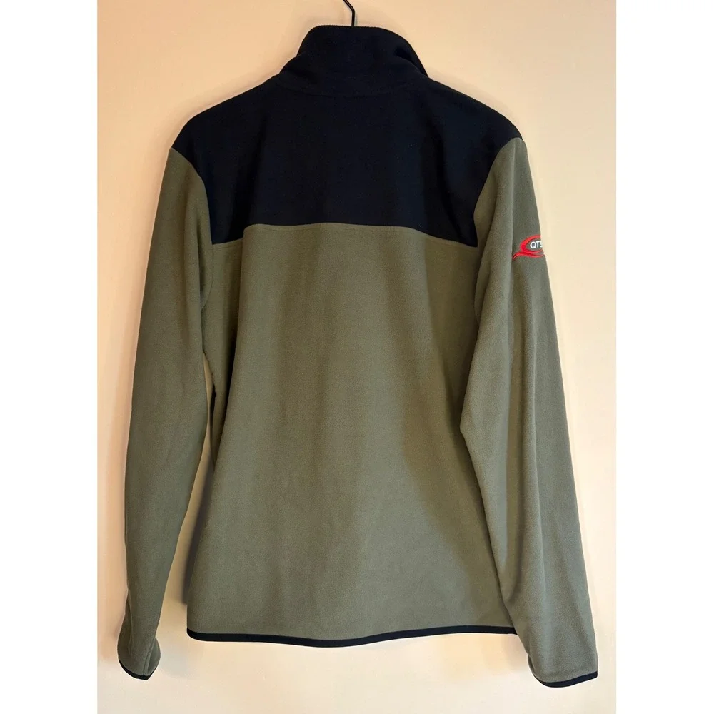 The North Face Mens TKA Glacier 1/4 Zip Fleece Taupe Green Black NF0A7V4L4WC M